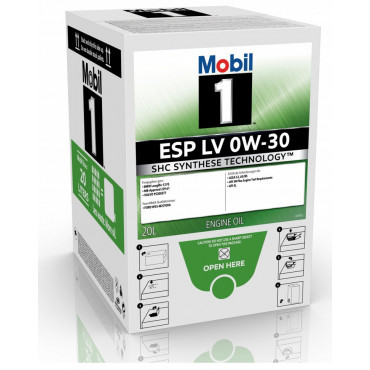 Mobil 1 ESP LV 0W-30, 20л