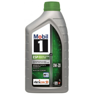 Mobil 1 ESP X2 0W-20, 1л