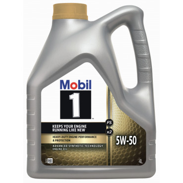 Mobil 1 FS X2 5W-50, 4л