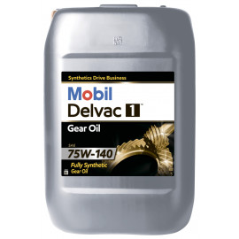 Mobil Delvac 1 Gear Oil 75W-140, 20л