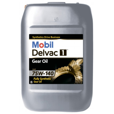 Mobil Delvac 1 Gear Oil 75W-140, 20л