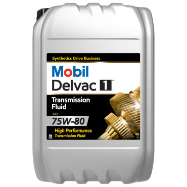 Mobil Delvac 1 Transmission Fluid 75W-80, 20л