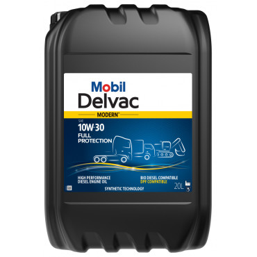 Mobil Delvac Modern 10W-30 Full Protection, 20л