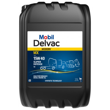 Mobil Delvac Modern 15W-40 Super Defense V4, 20л