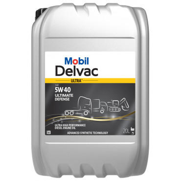 Mobil Delvac Ultra 5W-40 Ultimate Defense, 20л