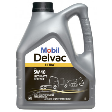 Mobil Delvac Ultra 5W-40 Ultimate Defense, 4л