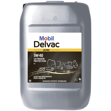 Mobil Delvac Ultra 5W-40 Ultimate Protection V1, 20л