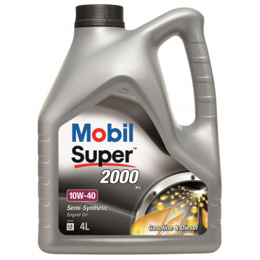 Mobil Super 2000 X1 10W-40, 4л