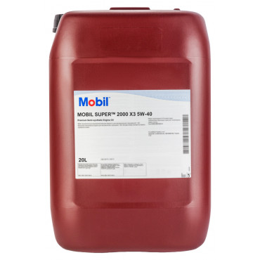 Mobil Super 2000 X3 5W-40, 20л