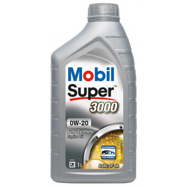 Mobil Super 3000 0W-20, 1л