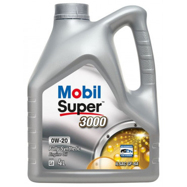 Mobil Super 3000 0W-20, 4л