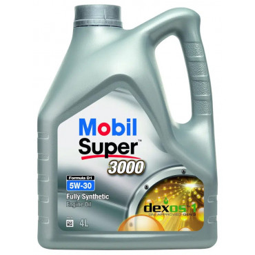 Mobil Super 3000 Formula D1 5W-30, 4л