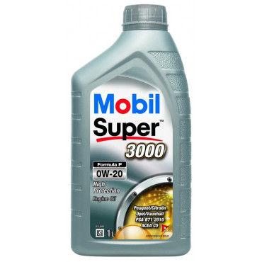 Mobil Super 3000 Formula P 0W-20, 1л