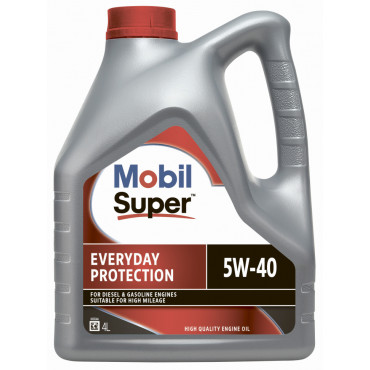 Mobil Super Everyday Protection 5W-40, 4л