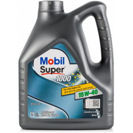Mobil Super 1000 X1 15W-40, 4л