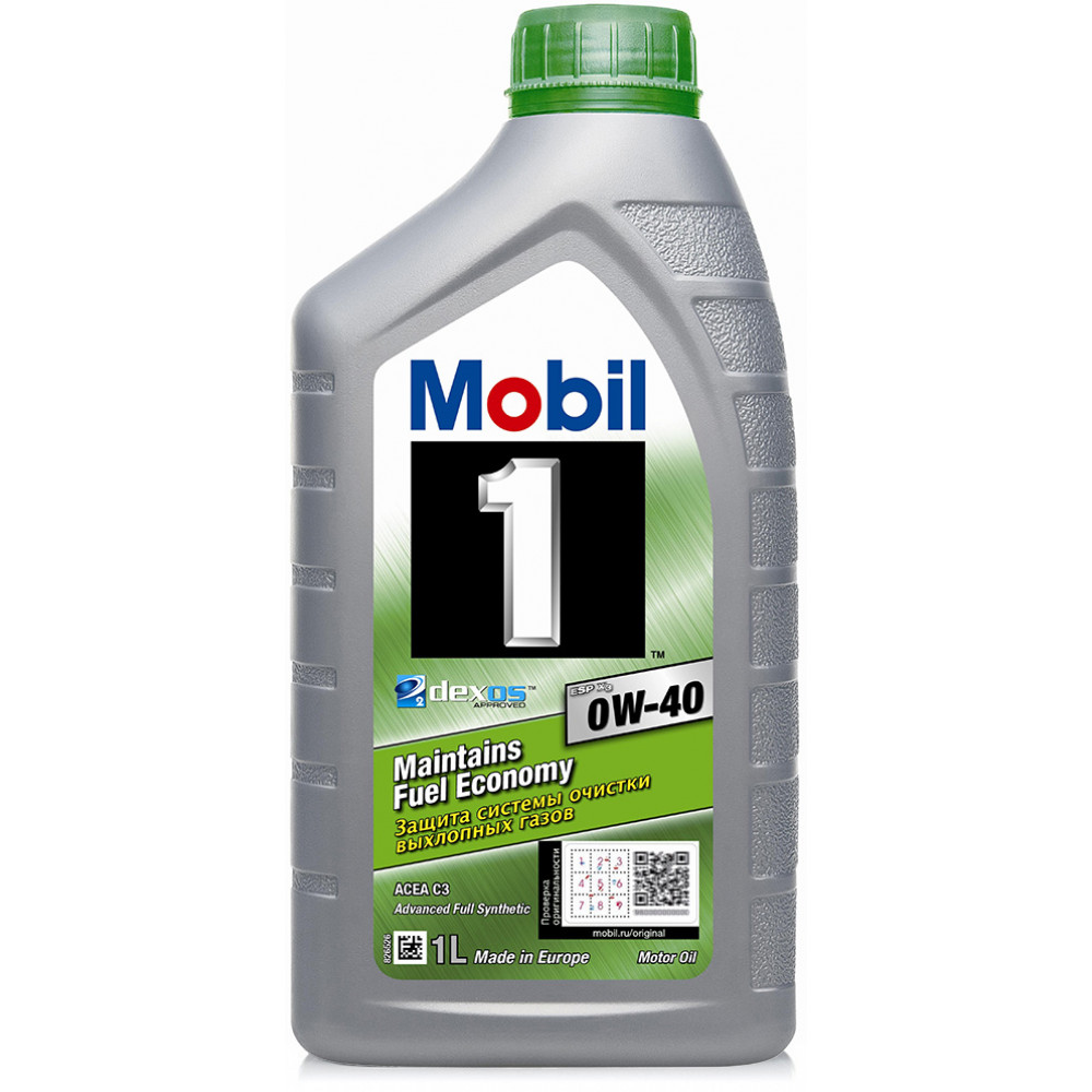 Mobil 1 ESP X3 0W-40, 1л