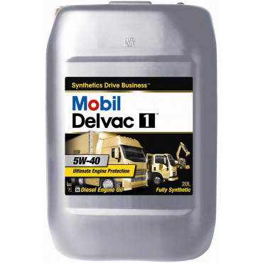 Mobil Delvac 1 5W-40, 20л