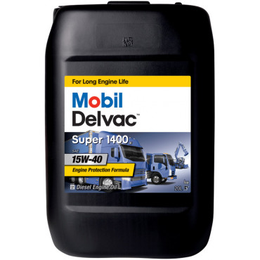 Mobil Delvac Super 1400 E 15W-40, 20л