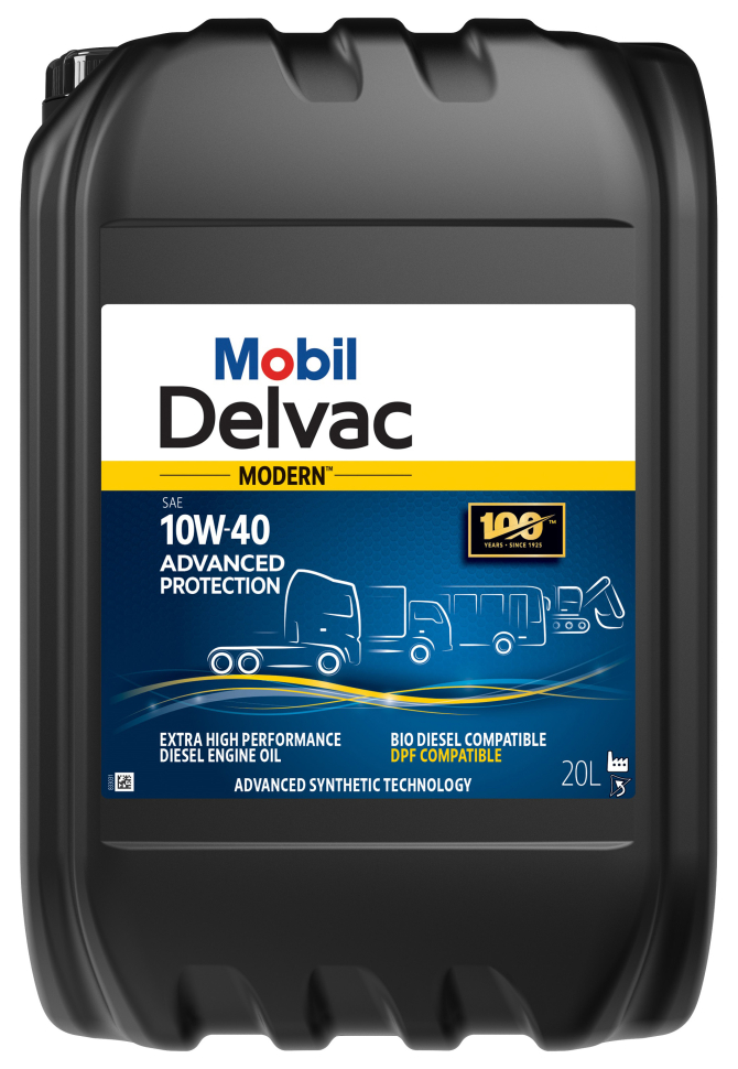 Каністра моторної оливи Mobil Delvac Modern 10W-40 Advanced Protection, 20 л